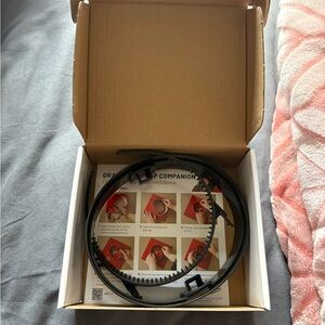 Black Graduation Cap Headband Adapter